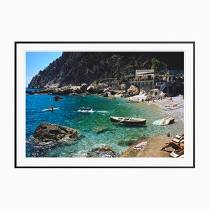 Toni Frisell, A Beach in Capri, 1959, Impresión C, Enmarcada