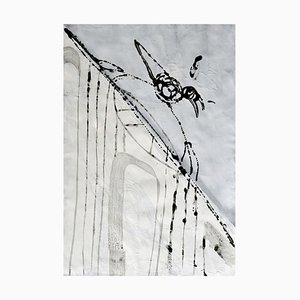 Mathias Wunderlich, Bird, Downward, 2010, Acrylique sur Papier