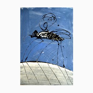 Mathias Wunderlich, Insect, 2011, Acrylique sur Papier