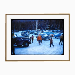 Toni Frissell, Stowe Mountain Resort, 1955, Impresión C, Enmarcada