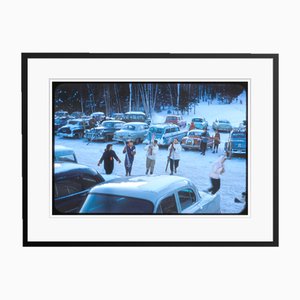 Toni Frisell, Gathering for a Day's Skiing, 1955, C Print, Framed