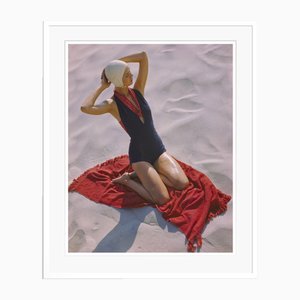 Toni Frissell, Girl on the Beach 4, 1947, C Print, Framed