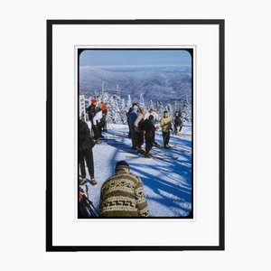 Toni Frissell, Classic Ski Scene, 1955, C Print, Incorniciato