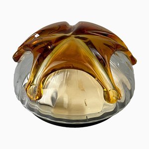 Brutalist Murano Glass Ceiling Lamp, 1970s