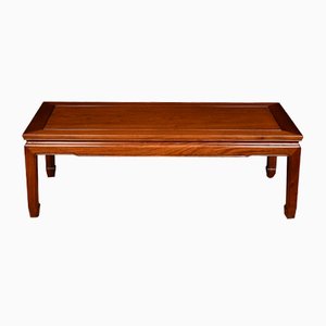 Chinese Hardwood Low Coffee Table, 1890s