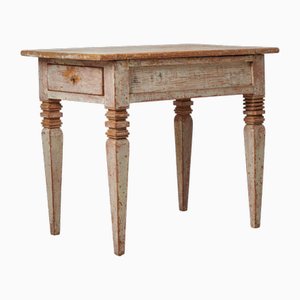 Kleiner antiker schwedischer Gustavianischer Tisch