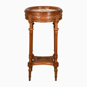 French Directoire Side Table in Walnut