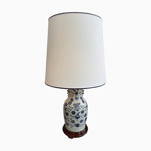 Antike chinesische Vasenlampe mit Baluster