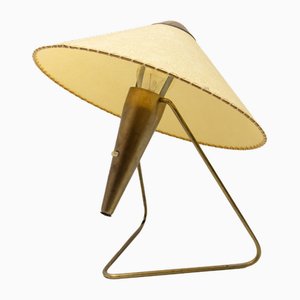 Lampada da scrivania Mid-Century moderna con treppiede di Helena Frantova per Okolo, Cecoslovacchia, 1950