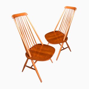 Sillones atribuidos a Tapio Wirkkala para Asko, 1955. Juego de 2