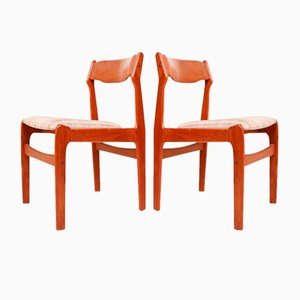 Teak Chairs by Erik Buch, Denmark, 1960s, Set of 6