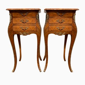 French Bedside Tables, 1925, Set of 2