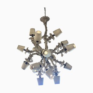 Lámpara de araña Sputnik Ca 'Rezzonico de cristal de Murano de Simoeng