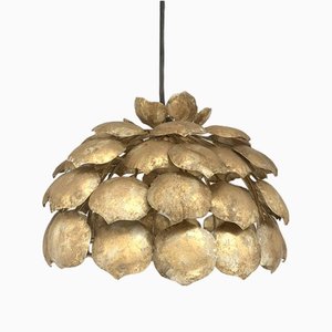 Gold Florentine Iron Pendant by Simoeng