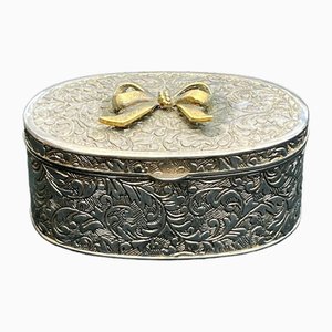 Silver Plate Trinket Box