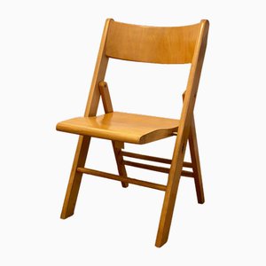 Folding Chair in Wood, 1970s