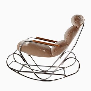 Rocking Chair Tubulaire, 1970s