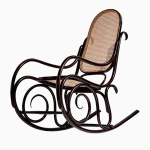 Model 825 Thonet Rocking Chair by Michael Thonet for Thonet, 1970s