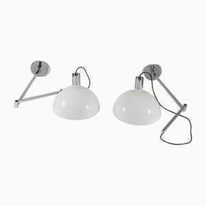 Wall Lamps Mod. As-31 by Franco Albini for Sirrah, 1970s, Set of 2