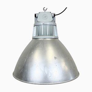 Large Industrial Aluminum Pendant Light from Elektrosvit, 1960s