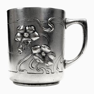 Art Nouveau Cup from Plewkiewicz, Poland, 1900s