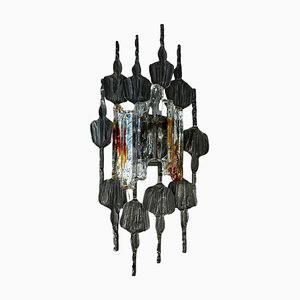 Brutalist Wall Lamp, 1970s