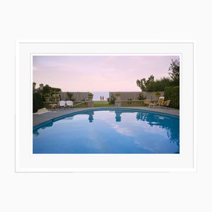 Toni Frissell, Sunset by the Pool, 1962, impression C, encadré