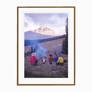 Toni Frissell, A Campfire on the Trail, 1960, C Print, Incorniciato