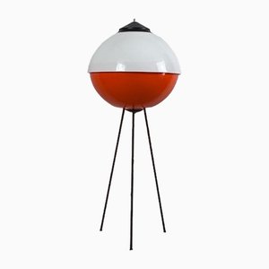 Large Space Age UFO Floor Lamp Italy, 1960s