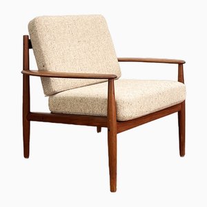 Mid-Century Modern Lounge Chair in Teak by Grete Jalk for France and Son, Denmark, 1950s