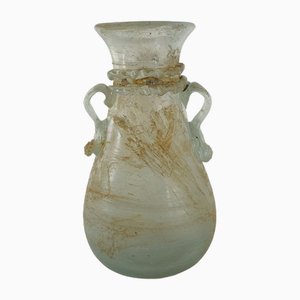 Vase en Verre de Murano attribué à Seguso, Italie, 1960