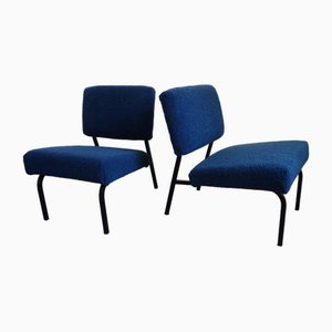 Minimalistische Sessel, 1960er, 2er Set