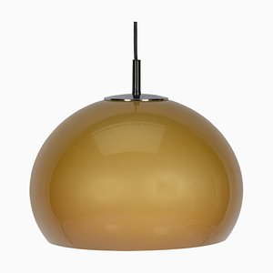 Space Age Brown Pendant Lamp, 1970s