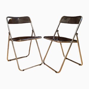 Set of Modernist Folding Chairs, 1970s