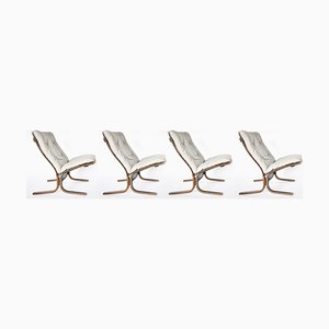 Chaises Siesta Vintage par Ingmar Relling pour Westnofa, 1960s, Set de 4