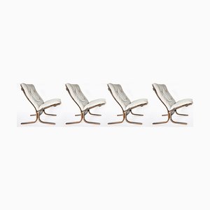 Vintage Siesta Stühle von Ingmar Relling für Westnofa, 1960er, 4er Set