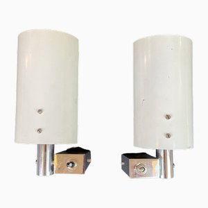 Wall Lamps attributed to Gino Sarfatti, 1970s, Set of 2