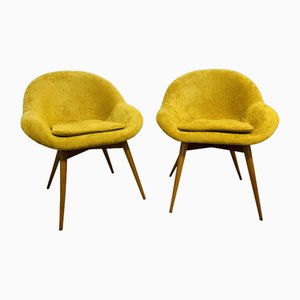 Lounge Chairs by Miroslav Navratil, 1960s, Set of 2