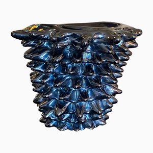 Murano Glass Vase by Enrico Cammozzo, 1985