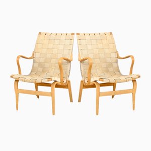 Eva Armchairs by Bruno Mathsson, 1960s, Set of 2