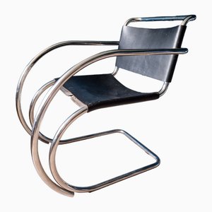 MR 20 Cantilever chair by Ludwig Mies Van Der Rohe for Knoll International, 1970s