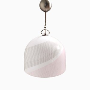 Postmodern Bell-Shaped Murano Glass Pendant attributed to Lino Tagliapietra for La Murrina, 1970s