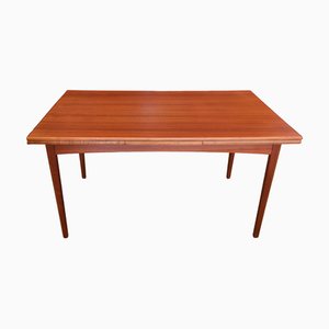 Danish Expandable Dining Table in Teak 1960s