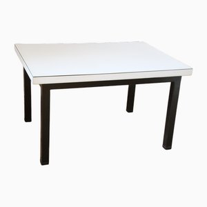 Small Formica White Coffee Table, 1970s