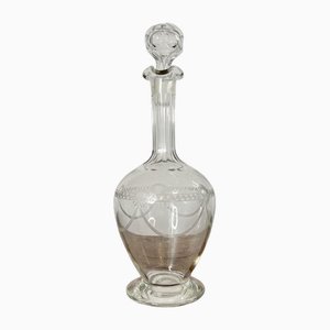 Carafe Victorienne en Verre, 1880s