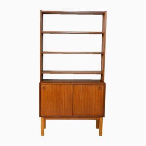 Scandinavian Bookcase with Cabinet, 1960s