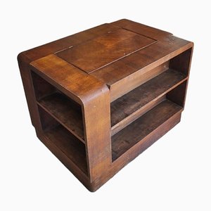 Art Deco Library Table with Storage