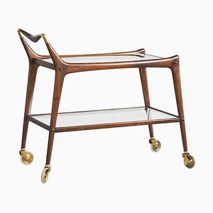 Bar Cart Number 58 attributed to Ico & Luisa Parisi for Angelo De Bagis, Cantu, 1950s