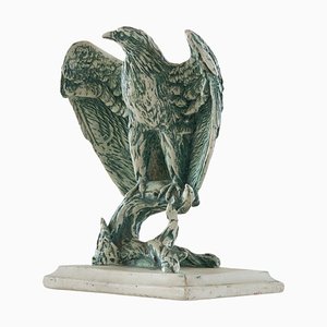 Ceramic Eagle Sculpture, 1960s