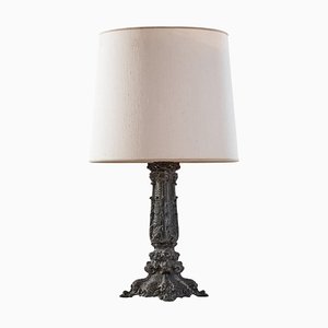 Antique Table Lamp in Bronze, 1900s